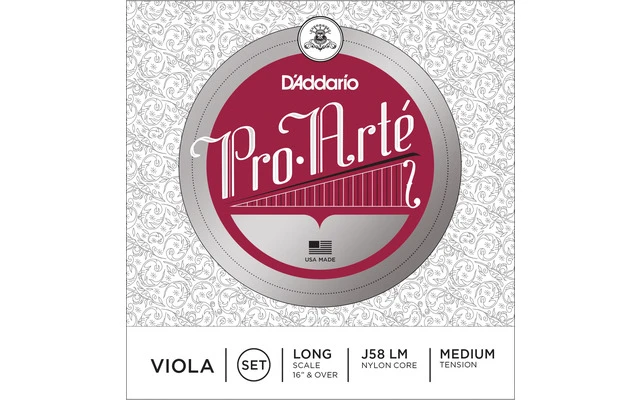 D'Addario J58 Pro Arte Escala Larga M