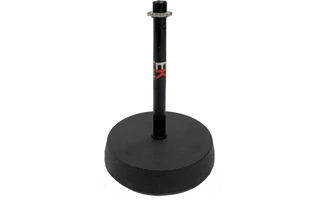 Soporte de micrófono negro para sobresamesa - altura fija 180mm