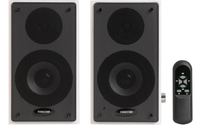 Fonestar Class 220B Pareja de altavoces activos color blanco