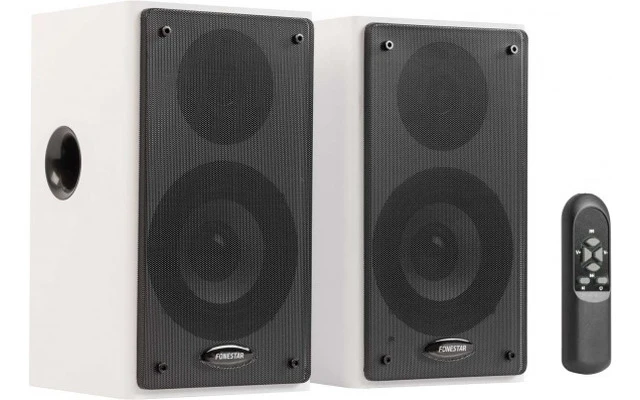Fonestar Class 220B Pareja de altavoces activos color blanco