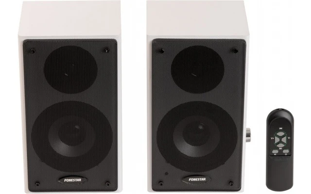 Fonestar Class 220B Pareja de altavoces activos color blanco