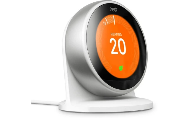Soporte - Google Nest Stand AT3000EX, Para termostato de 3ª generación, Blanco