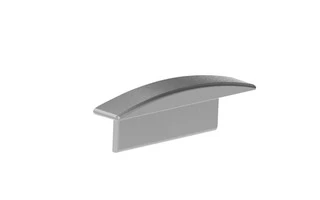 TAPÓN DE ALUMINIO PARA EL PERFIL PARA LAS CINTAS DE LEDs 'RECESSED SLIMLINE 7 mm' - SIN AGUJERO 