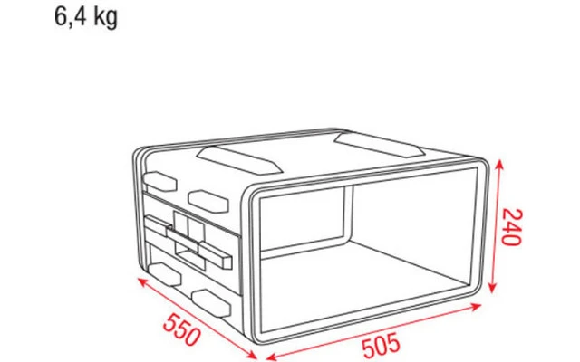 DAP-Audio DoubleDoor Case 19
