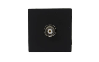 Audac CP 43 BNCB Placa de conexión con BNC negra