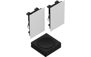 Sonos AMP + Sonos In Wall -  Sistema de instalación altavoz encrastrado en pared
