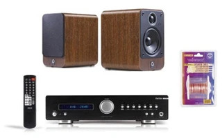 Pack HiFi QAcoustic 2010 Walnut