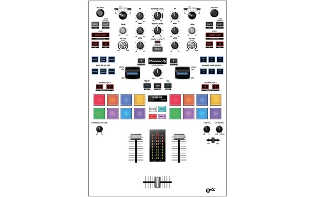 DJM S9 Skin White aka Star Trooper
