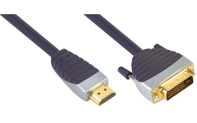 Cable de Vídeo Digital de HDMI® a DVI de Rendimiento de Primera Clase 1.0 m