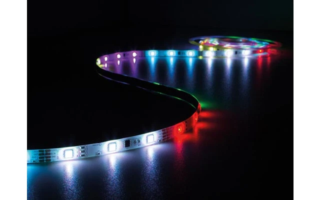 Tira de LEDs de datos flexible - RGB - 150 LEDs - 5m - 12V