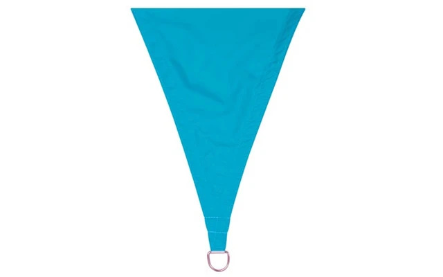 Vela de sombra triangular - 5 x 5 x 5 m - COLOR: AZUL CELESTE
