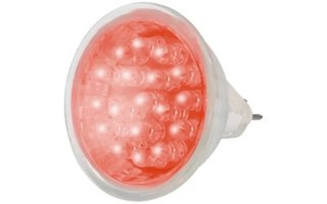 Lámpara LED 12V/MR16 ROJA