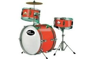 Tribal TJD 4B - Bateria Junior (Rojo)