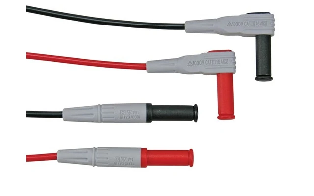 PUNTAS DE PRUEBA PROFESIONALES 100cm - 4mm - 2 uds.