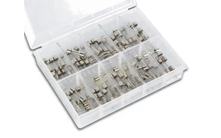 Juego de fusibles lentos - 100 uds. - 5 x 20 mm
