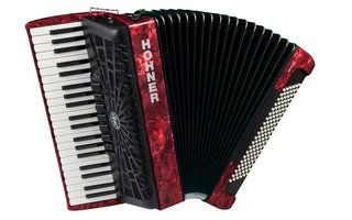 Hohner BRAVO III 120 Rojo A16832 Silentkey