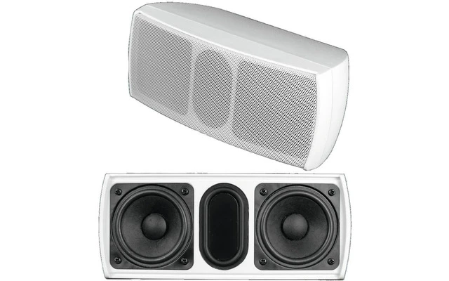 OMNITRONIC OD-22T Altavoz de pared 100V blanco