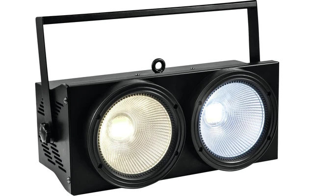Eurolite Set 2x Audience Blinder 2x100W LED COB CW/WW + Case