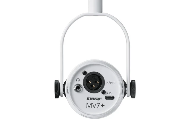 Shure MV7+ White