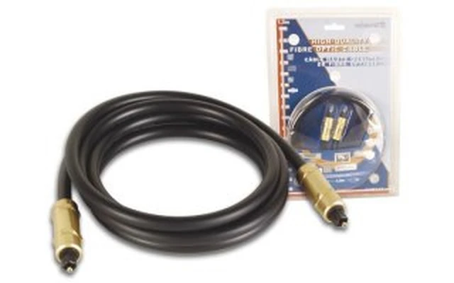 Cable de fibra optica: 2 x Toslink Macho (1.5M)