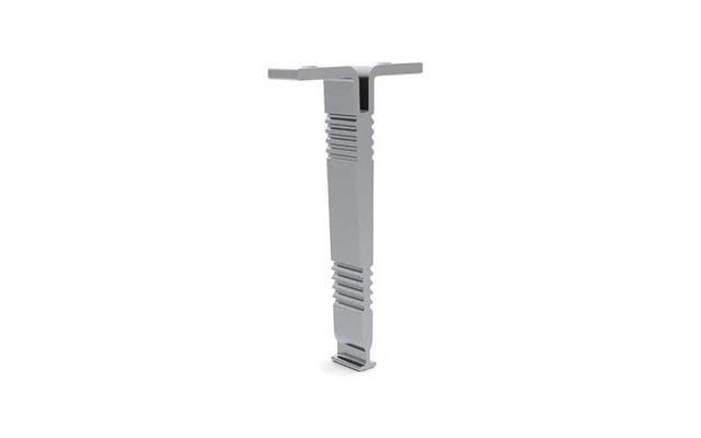 SOPORTE DE MONTAJE PARA EL PERFIL PARA LAS CINTAS DE LEDs 'ALU-ROUND' - PARA ARMARIO - PLATEADO