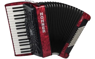 Hohner Bravo III 72 Rojo A16632 Silentkey