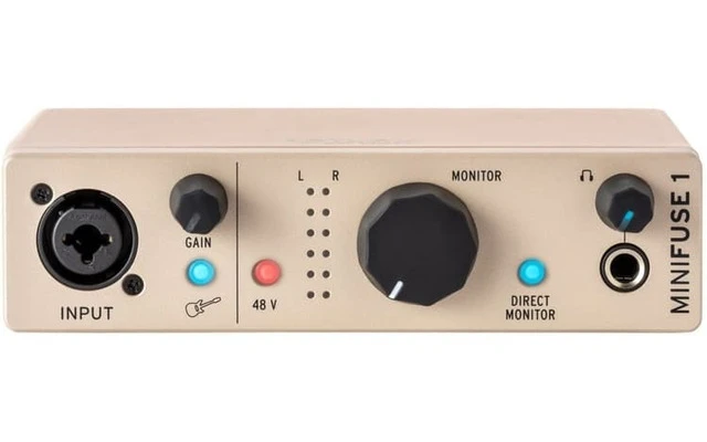 Arturia MiniFuse 1 Champagne