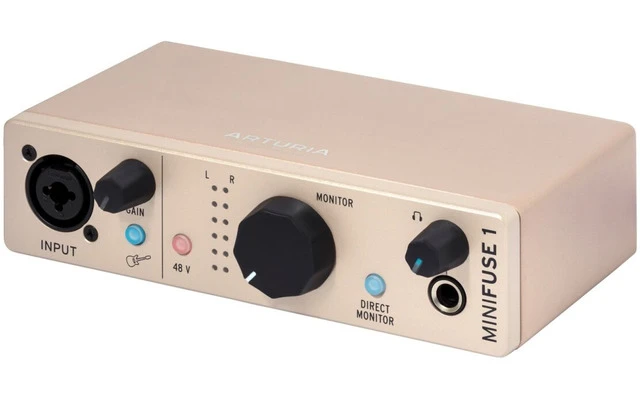 Arturia MiniFuse 1 Champagne