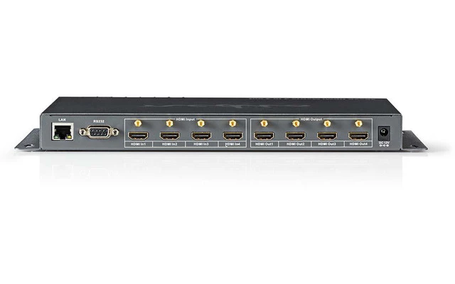Interruptor de Matriz HDMI™ - Puertos de 4 a 4 - 4 entradas HDMI - 4 salidas HDMI