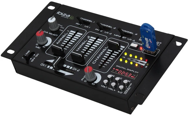 Ibiza Sound DJ21 USB & Bluetooth