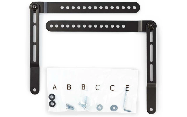 Soporte para barra de Sonido - Universal - Conectado a la TV - 10 kg - Giratorio - Rotativo 