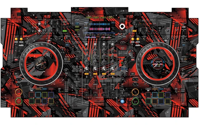 XDJ XZ Skin - Ridge Grau Rot