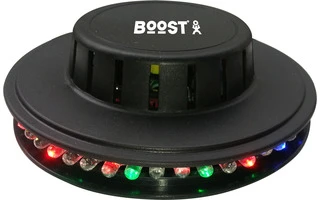 BoosT LED UFO Negro 48 LEDs RVB 10mm