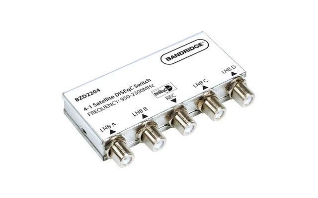 Conmutador de satélite DiSEqC 4-1