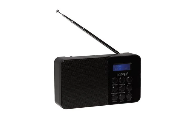 DAB-33BLACK - RADIO DAB+/FM PORTÃTIL - COLOR NEGRO
