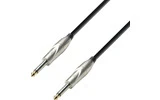 Adam Hall Cables K3 IPP 0300 Cable de Instrumento de Jack 6,3 mm mono a Jack 6,3 mm mono 3 m
