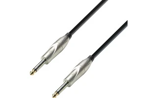 Adam Hall Cables K3 IPP 0300 Cable de Instrumento de Jack 6,3 mm mono a Jack 6,3 mm mono 3 m