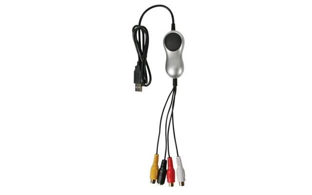 Capturadora vídeo + sonido estéreo con conexión USB