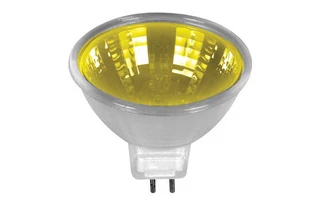 Bombilla halógena, 20W/12V - MR16 - Amarillo