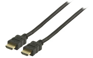 Cable HDMI de alta velocidad con conector HDMI Ethernet - conector HDMI de 5.00 m en color negro