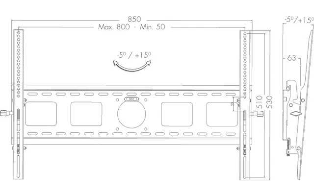 Guil PTR-08 - Soporte móvil para T.V de 32