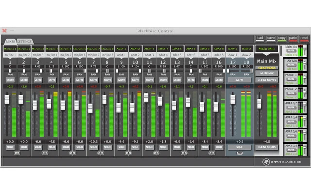 Imagenes de Mackie Onyx BlackBird