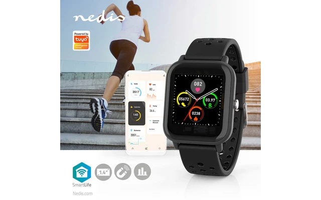 Reloj Inteligente - Display LCD - IP68 - Tiempo máximo de funcionamiento: 7200 min - Android
