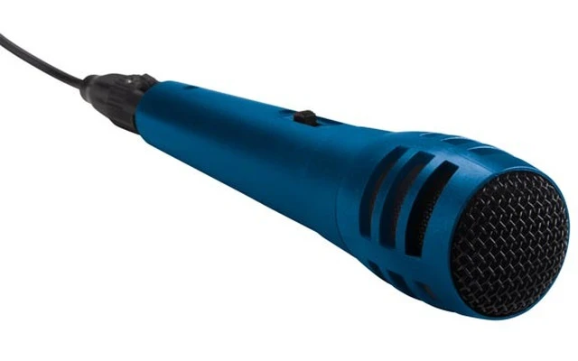 Micrófono dinámico karaoke MIC11BL color azul