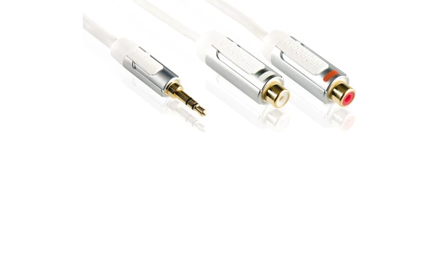 Adaptador RCA de alto rendimiento para auriculares 0.2 m
