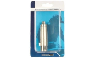 Conector XLR hembra de 3 polos a conector RCA hembra
