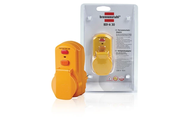 Adaptador de seguridad IP54 Brennenstuhl