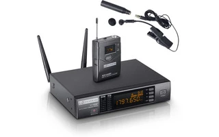 LD Systems WS 1 G8 BPW - S. inalámbrico con Petaca y Micrófono clip para Instrumentos de Viento