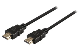 Cable de Alta Velocidad HDMI con Conector HDMI a Conector HDMI de 1,20 m en negro