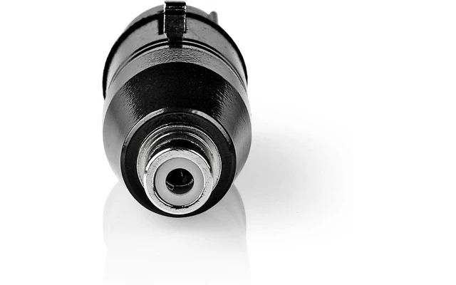 Adaptador XLR - XLR de 3 Pines Hembra - RCA Hembra - 1 Pieza - Metal